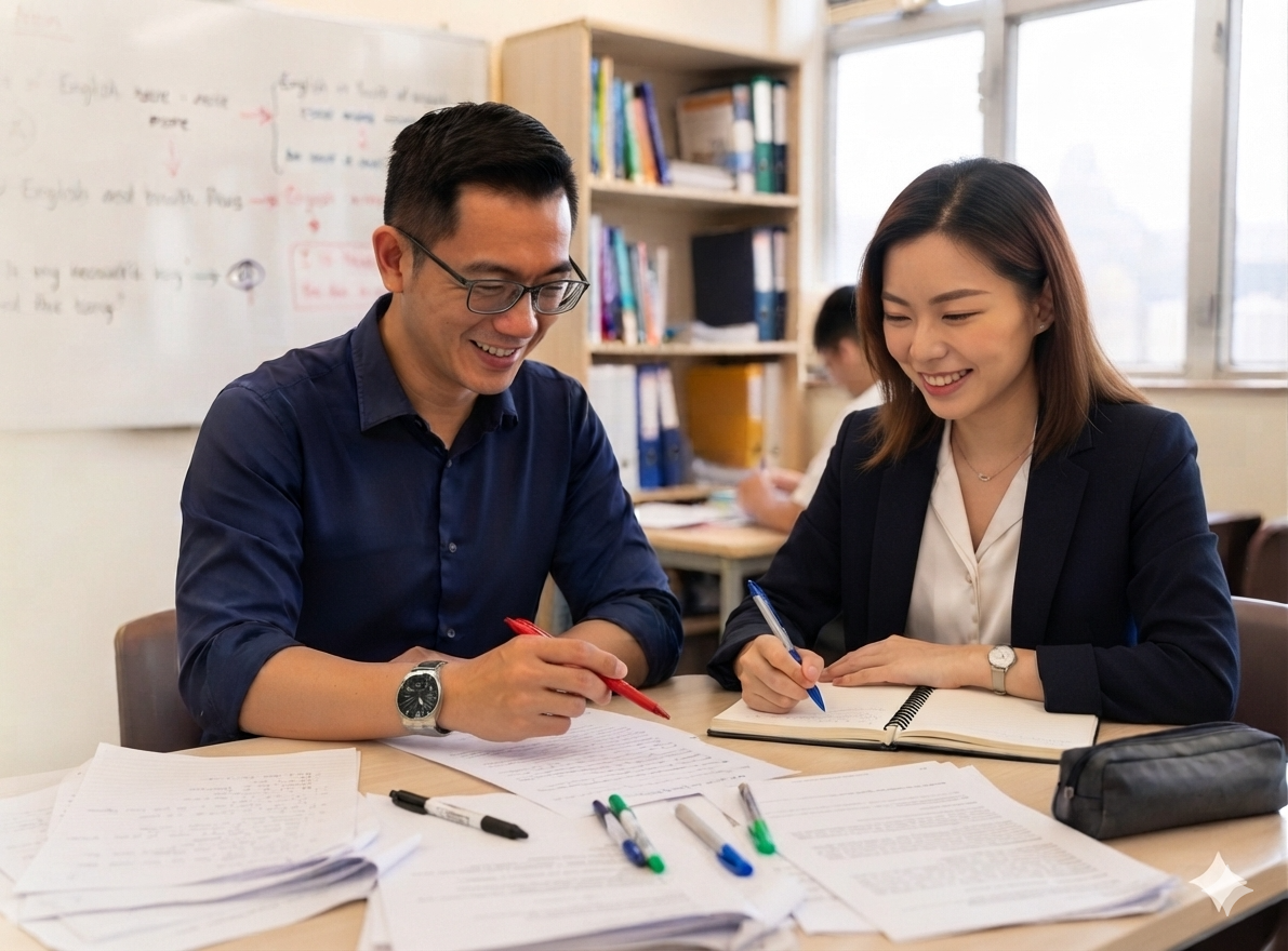 大專生、大學生及成人1對1英語課堂